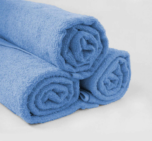Oxford Light Blue Pool Towel (36" x 68"), 1 Dozen